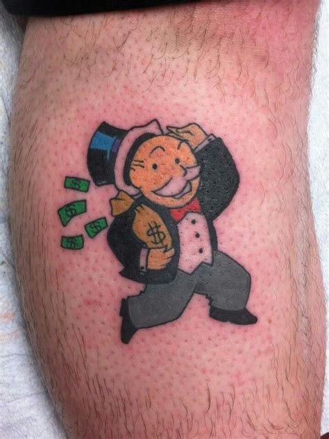 Monopoly man tattoo - graminput