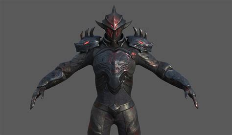 ArtStation - Armor darksoul mod dragon