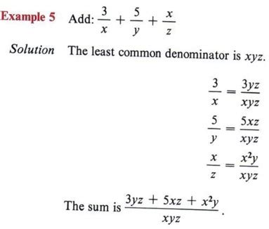 How To Solve Equations With Fractions And Variables In The Denominator ...