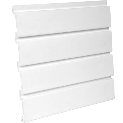 PVC White Slatwall Panel