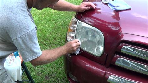 Easily restore headlight with baking soda and vinegar a how-to video - YouTube