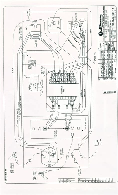 Schumacher Se50 Battery Charger Wiring Diagram