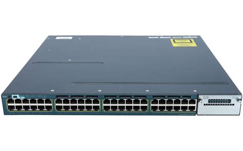 CISCO WS-C3560X-48P-S 48-PORT POE GIGABIT IP BASE MANAGED SWITCH 715W ...