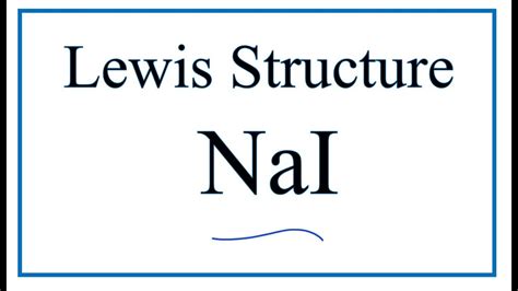 Lewis Dot Structure Sodium