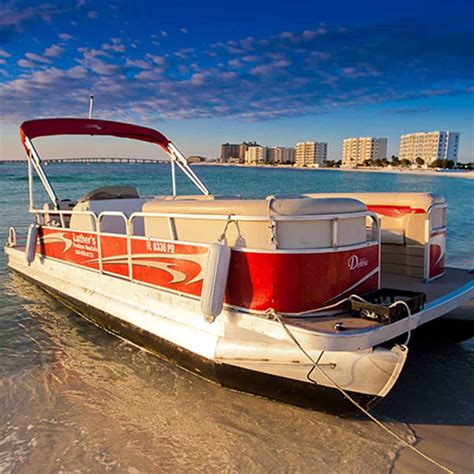 24 ft Destin Pontoon Boat Rental (Up to 12 passengers) - TripShock!