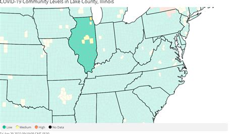 5 Illinois Counties Now in Medium Transmission Risk for COVID: CDC ...