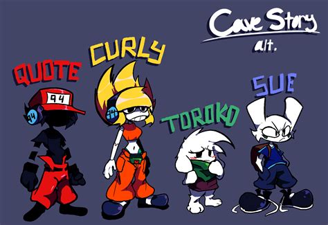 Cave Story alt. - Characters 1 by TheShammah on Newgrounds