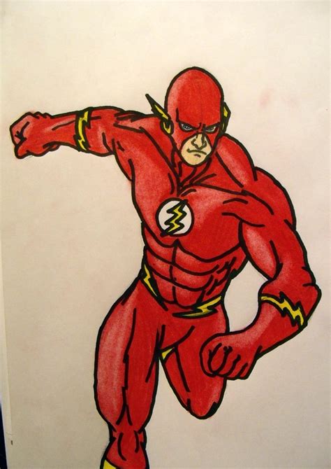 drawing of The Flash - Artist Show-Off - Comic Vine