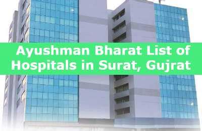 Ayushman Bharat List of Hospitals in Surat, Gujarat