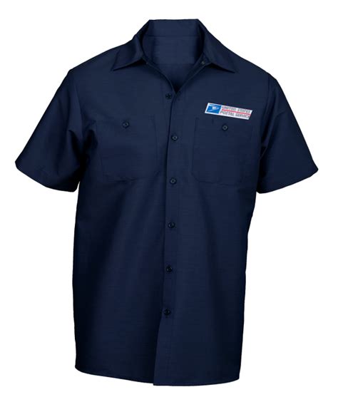 Universal Overall | USPS 71: Work Shirt with USPS Emblem- Short Sleeve