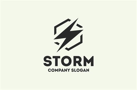 Storm Logo | Creative Logo Templates ~ Creative Market