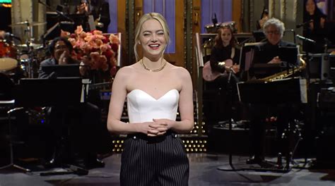 'SNL' Recap: Emma Stone Gushes Over Husband Dave McCary in Monologue ...