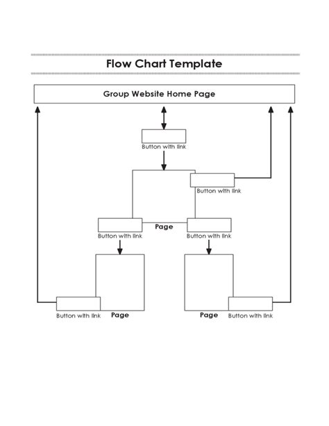 Simple Flow Chart Template Free Download