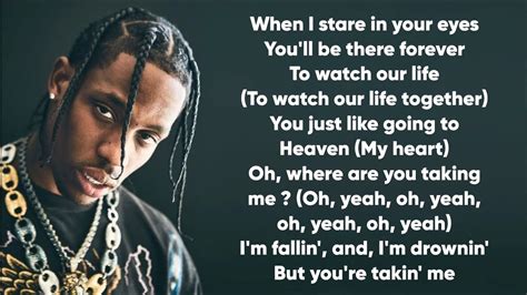 Travis Scott - My Eyes [LYRICS VIDEO] - YouTube Music