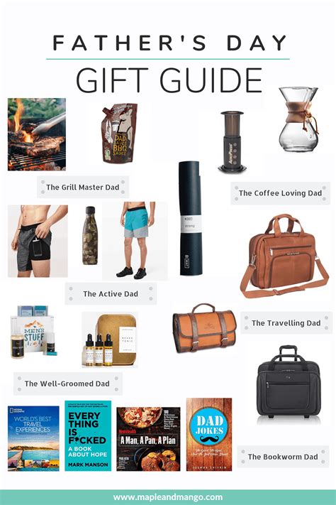 Father's Day Gift Guide: Gift Ideas For Men | Maple + Mango