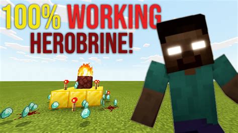 How to spawn Herobrine in Minecraft 100% WORKING 2021 - YouTube