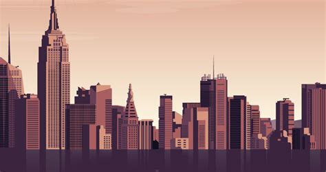 Vector City Skyline Vol2 | Decorative Vectors | Pixeden