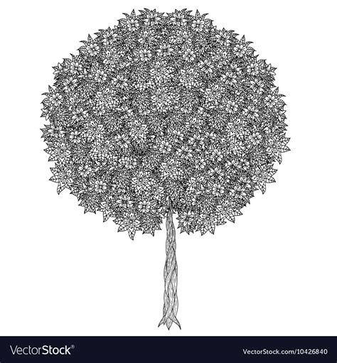 Abstract Drawings Of Trees