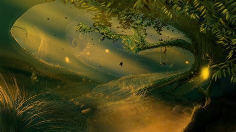 Enchanted Forest Backgrounds Free Download