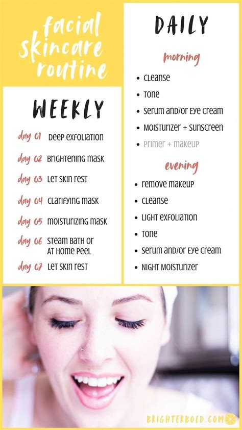 Skincare Revamp: Daily + Weekly Routine » NEVER SKIP BRUNCH in 2020 | Skin care routine steps ...