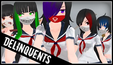 Yandere Simulator Delinquents Selfie 7 by Daiana-kagamine on DeviantArt