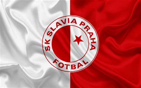 Download wallpapers Slavia Praha, Football club, Prague, Czech Republic, emblem, Slavia logo ...