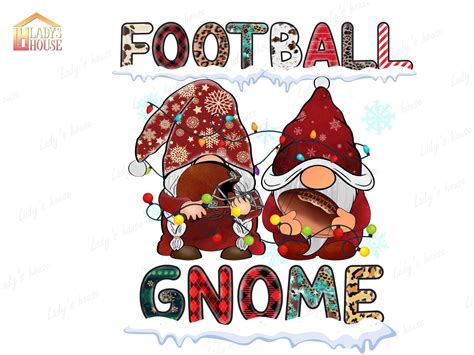 Football Gnome Christmas Sublimation, Christmas Png by Ariana Grande on ...