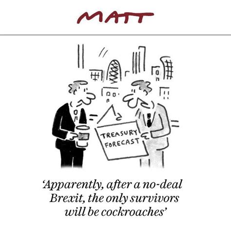 The Telegraph Matt Cartoon - Brexit Survivors : ukpolitics