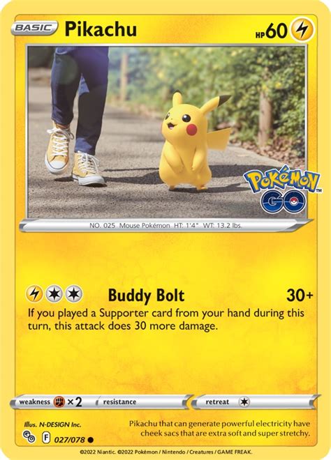 Pikachu (Pokémon GO 27) - Bulbapedia, the community-driven Pokémon encyclopedia