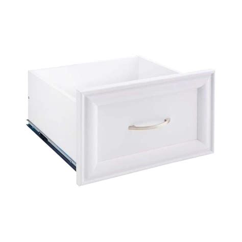 ClosetMaid 10 in. H x 16 in. W White Wood Drawer 4943 - The Home Depot