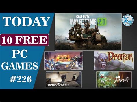 🔥 Today 10 FREE PC GAMES - 21 November 2022 - Limited Time Offer Grab ...