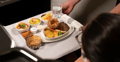 British Airways Business Class Meals