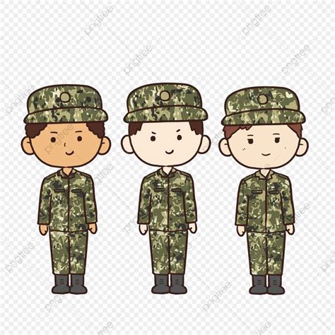 Soldier Standing At Attention Army Clipart, Soldier Clipart, Army, Clip Art PNG Transparent ...