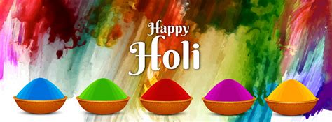 Abstract Happy Holi festival banner template 339782 Vector Art at Vecteezy