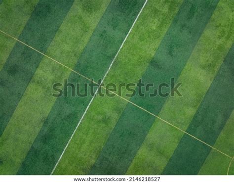 Aerial View Football Field Stock Photo 2146218527 | Shutterstock