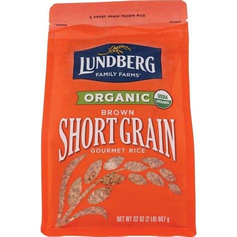 Lundberg Family Farms Organic Brown Short Grain Gourmet Rice 32 oz Bag(s) - Swanson®