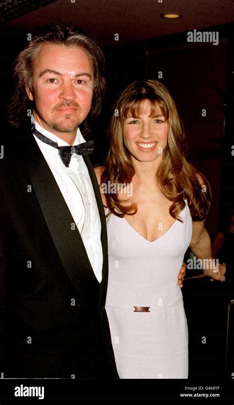 Singer Paul Young with model wife Stacey, at the Royal Premiere of the film 'Looking For Richard ...