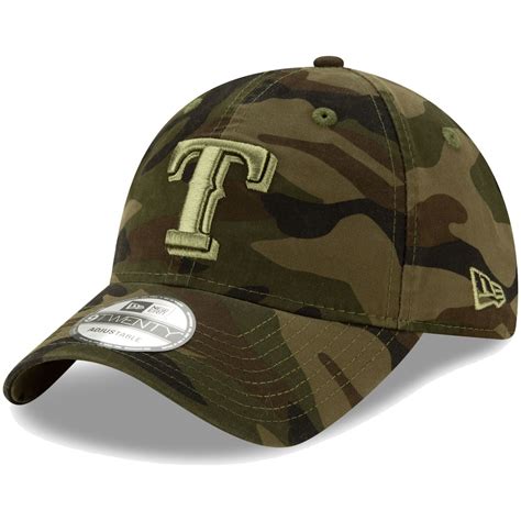 Men's Texas Rangers New Era Camo Tonal Camo Core Classic 9TWENTY ...