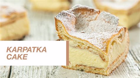 Karpatka Cake Recipe | Polish Vanilla Slice | Food Channel L Recipes ...