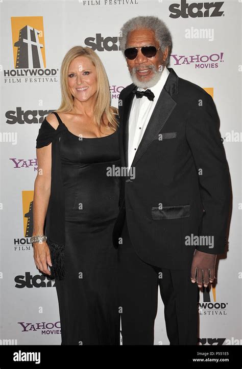 Morgan Freeman, wife Lori Mccreary - 14th Ann. Hollywood Awards Gala ...