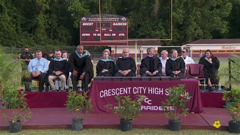 Crescent City High School Graduation- 2019 - YouTube