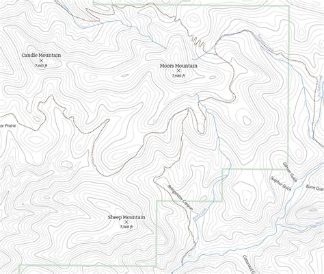 A map of the Gates of the Mountains Wilderness — North Fork Mapping