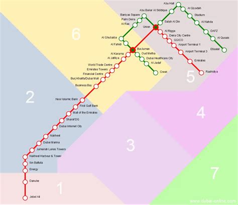 metro map