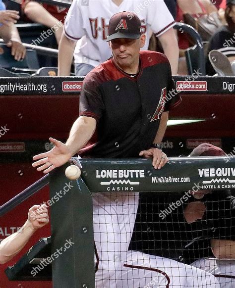 ARIZONA DIAMONDBACKS MANAGER TOREY LOVULLO REACHES Editorial Stock ...