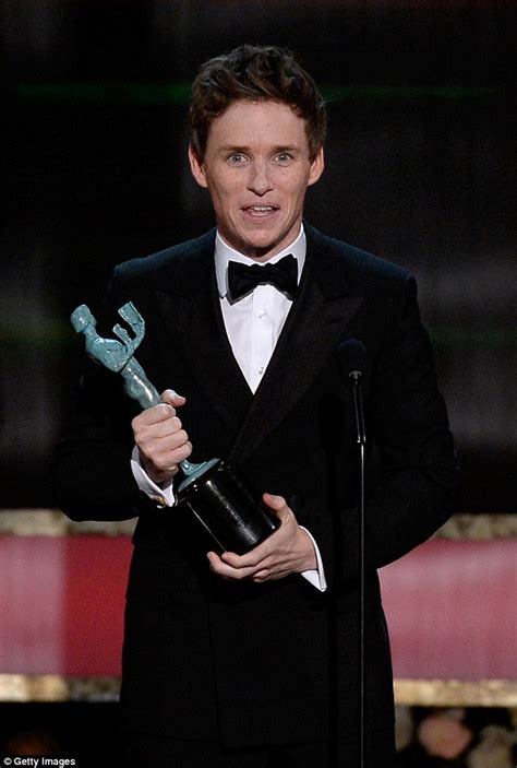 Eddie Redmayne wins lead actor at SAG awards | Daily Mail Online