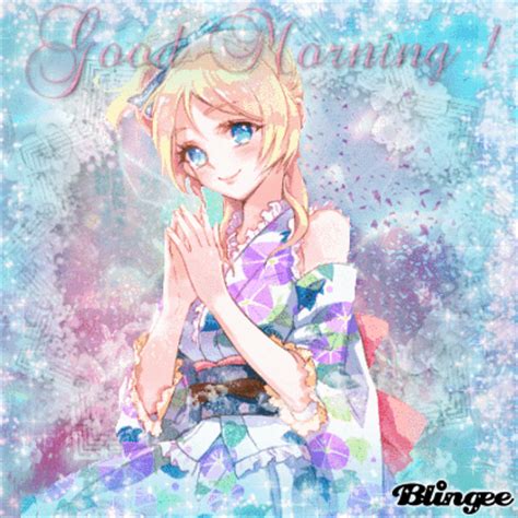 Anime Girl - Good Morning ! Picture #135362108 | Blingee.com