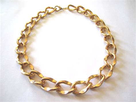 LARGE GOLD Chain Link Necklace