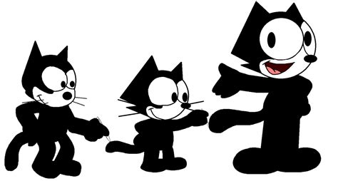 Felix the Cat evolution by SuperMarcosLucky96 on DeviantArt