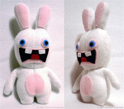 Raving Rabbid Plush by risu-san on DeviantArt