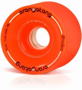 Orangatang 4 President Orange 70mm Longboard Wheels